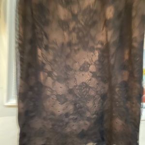 Robe De Soirée H&M Noire - Taille 2 - Longueur Longue à Bretelles Spaghetti - Neuf Sans étiquettes